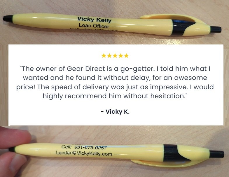 We help Vicky decorate pens that look professional