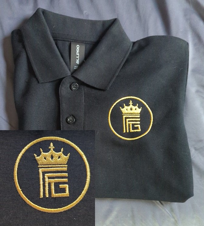 Embroidered Polo Shirts for the Croesus Financial Group