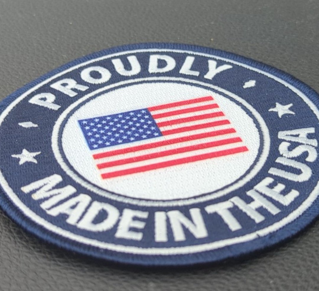 Proudly Made in the USA Patch